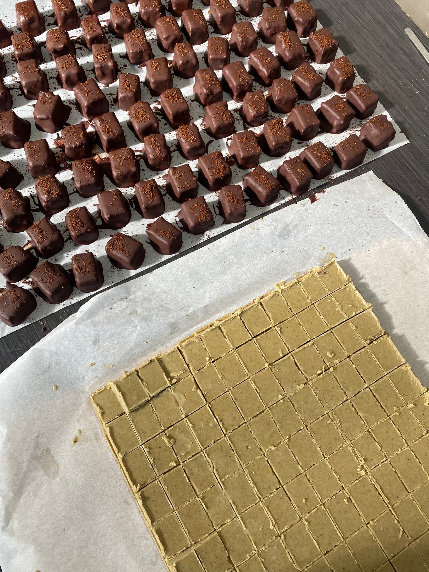 Matcha Coconut Lemon Bonbons