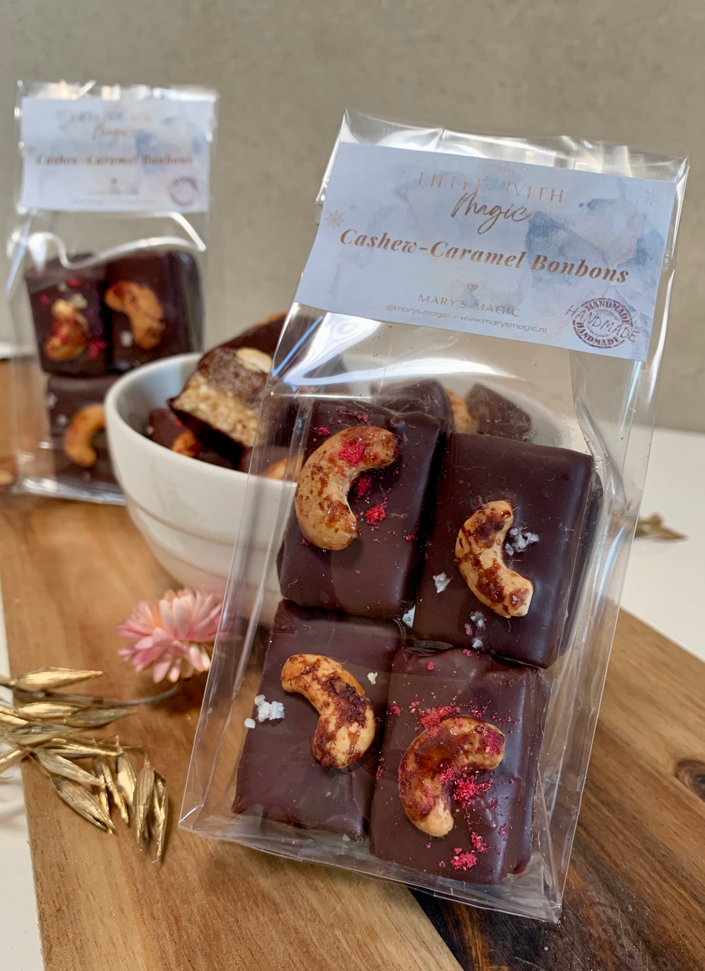 Cashew-Date Bonbons (2 stuks)