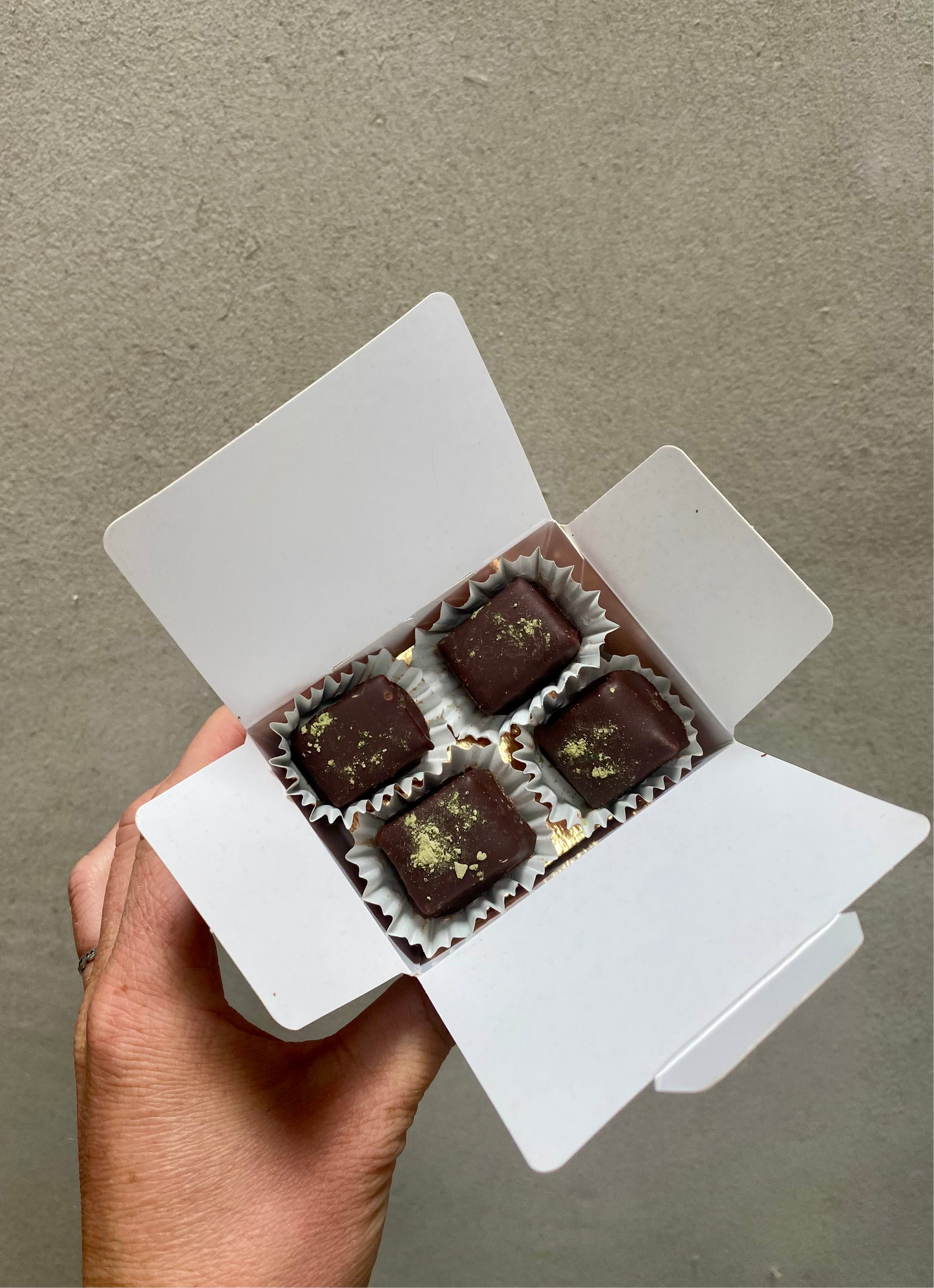 Matcha Coconut Lemon Bonbons
